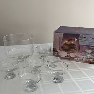 Trifle Dish Set